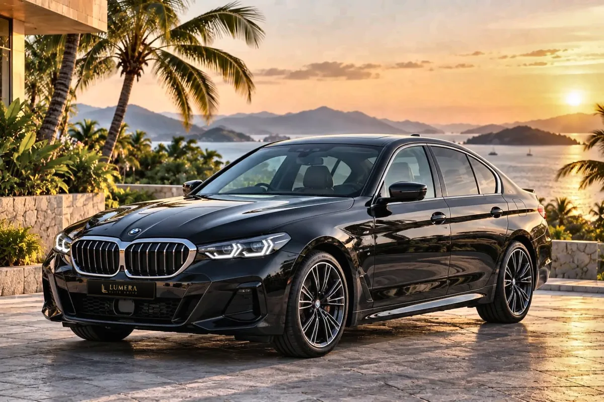 BMW 530e M Sport (2023, black)