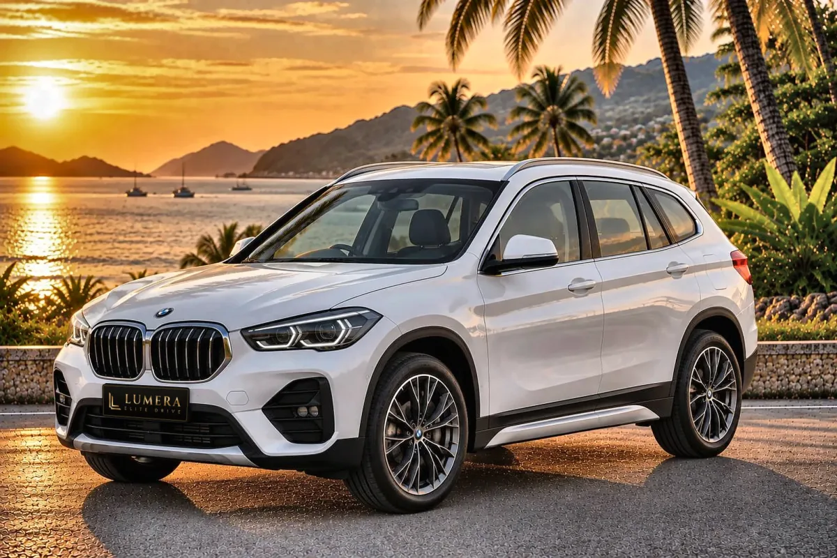 BMW X1 (2022, white)